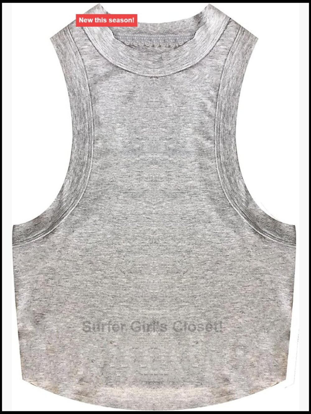 Sexy Side Boob Crop Top Tank Sleeveless Scoop Neck Party Rave